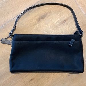 Coach brand black clutch